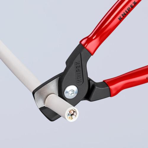 Knipex StepCut Cable Shears Plastic Coated Burnished 160mm 95 11 160